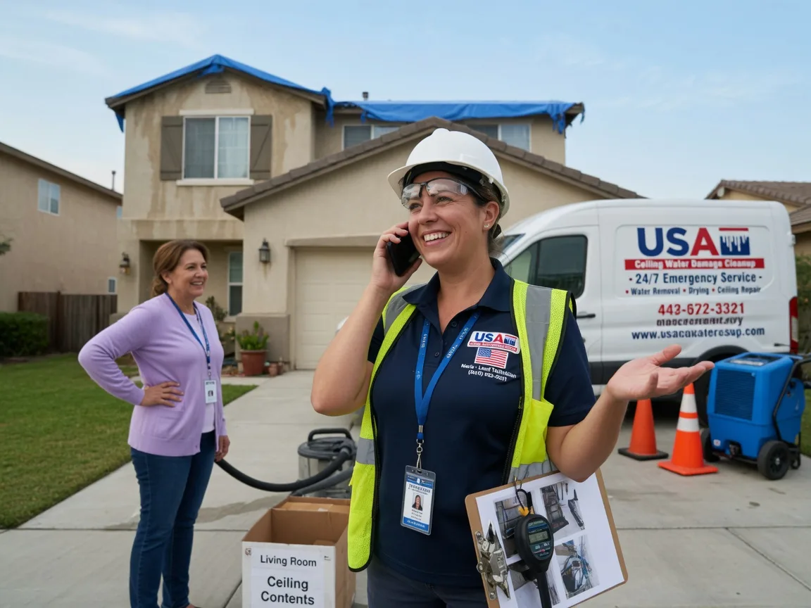 Ceiling Water Damage Restoration Lake, MI FAQs